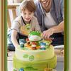 Electric Music Jumping Frog Spin Toy For Kids With Voice Control And Parentchild Interaction