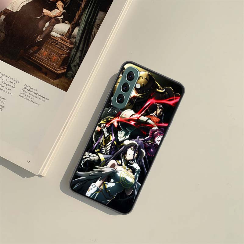 Albedo Overlord Phone Case For Samsung A04S A05S A15 A25 A35 A55 A14 A24 A34 A54 A71 A51 A41 A31 A21S A11 Galaxy Note 20 10 9 8