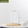 Transparent PET Vase for Water-cultured Flower Arrangements,Living Room Decorations,Hydroponic Containers,Large Flower Bucket