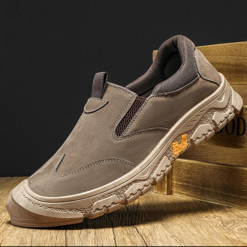 NEW Workwear Men's Shoes Autumn Waterproof and Anti Slip Sports Soft Sole Labor Protection Shoes Tenis Masculino Sneaker Men