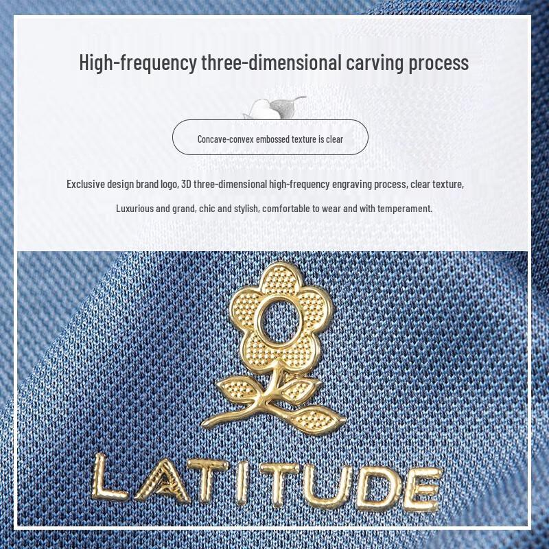 MONTAGUT Men's Silk-Blend Ice-Feel Breathable Polo Shirt