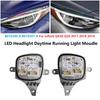 1Pair Headlight LED Module B010390-B B010391-B For Infiniti QX30 Q30 17-19 DRL Daytime Running White Lightsource High Version