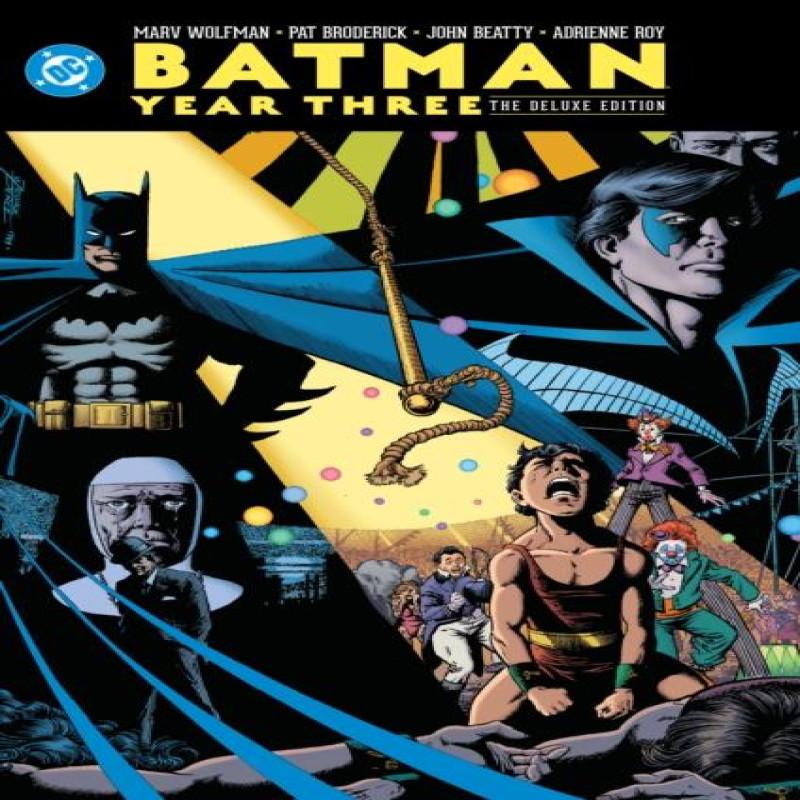 Batman Year Three The Deluxe Edition by Pat Broderick Hardback Book 9781799502432
