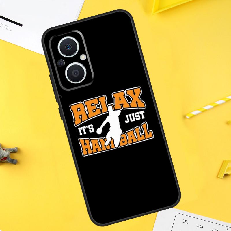 Play Handball Quotes For OPPO Reno 14 13 12 11 10 Pro 8T 11F 12F 13F 14F 7 8 Lite OPPO Find X9 X8 X6 X5 Pro Case