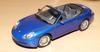 Hot Wheels Scale Porsche 911 Cabriolet Blue Diecast Miniature Car No 1/18 (996 Model) (car Only, Box)