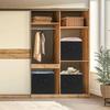 Storage Box 6-Piece Set Width 27cm Depth Height 28cm Foldable Case Handle Fabric Suitable Color Clothing Toy Living Room Small Item Magazine Organizer