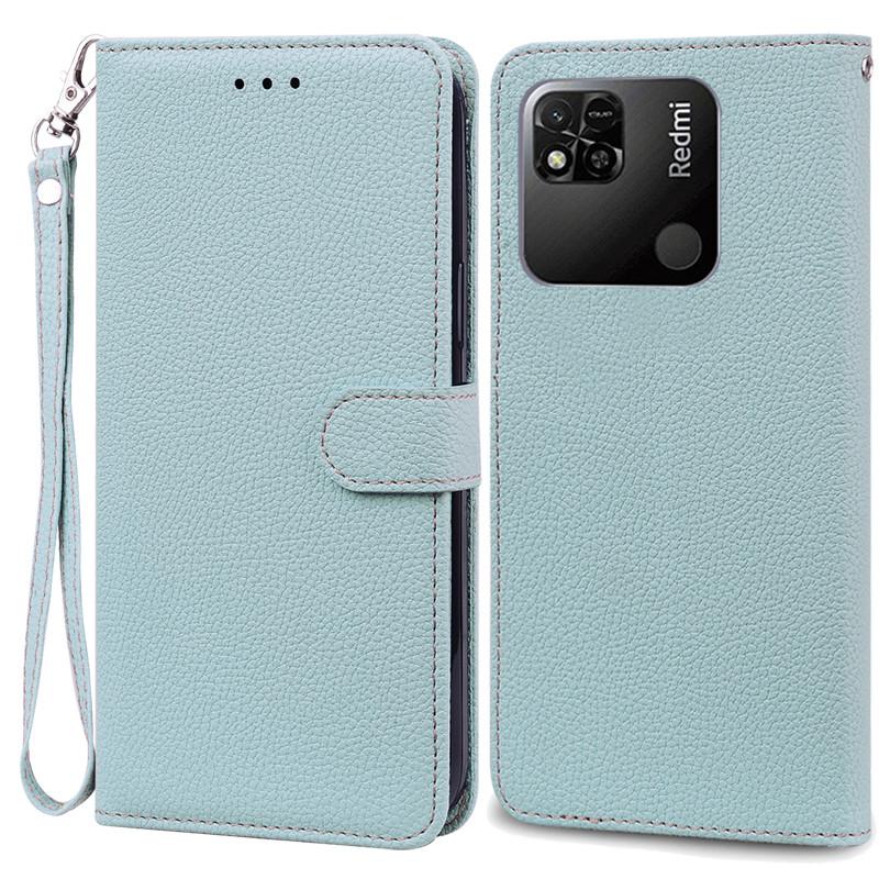 For Redmi 10A Case Wallet Coque For Xiaomi Redmi 10A Case Silicone TPU Leather Wallet Flip Case For Redmi 10A Fundas Coque Shell