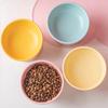 Ceramic Cat Elevated Bowl High Foot Pet Feeding Dishes Nordic Style Dog Food Water Feeders  Kitten