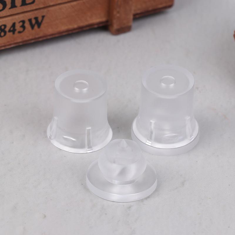 2Pcs PC Translucent Advertising Nail Glass Nail Bracket Invisible Plastic Screw Frosted Screw For Glass Nail Advertising