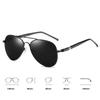 Fashion Aviator Sunglasses For Men Women UV400 Metal Pilot Driving Fishing Luxury Designer Eyewear