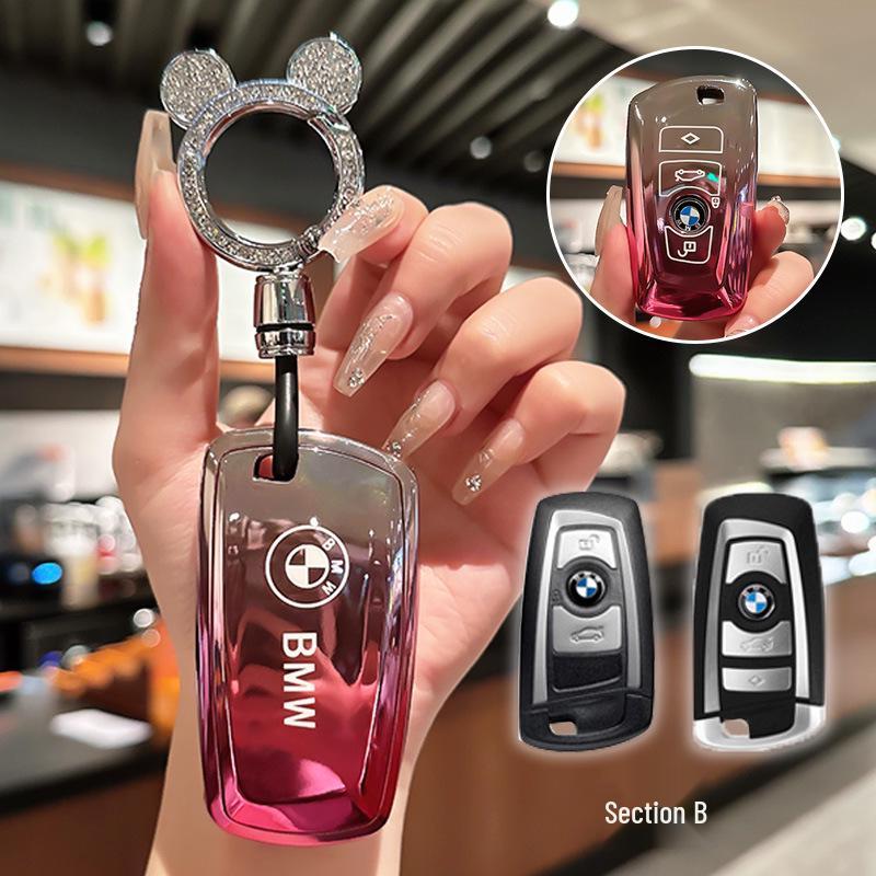 High-End Key Case for BMW 3, 5, 1, 2, 4 Series and X3