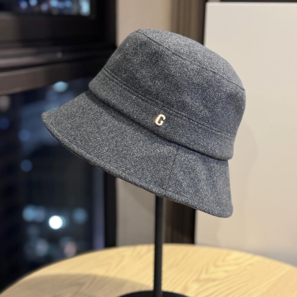 Autumn and Winter Fisherman's Hat Women's G Label Comfortable Foldable Warm Basin Hat Literary and Artistic Style Small Face