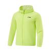 Li Ning Running Series Solid Color Zipper Hooded Comfortable Breathable Versatile Mirror Sun Protection Sports Jacket Men Jacket AFDV249-3