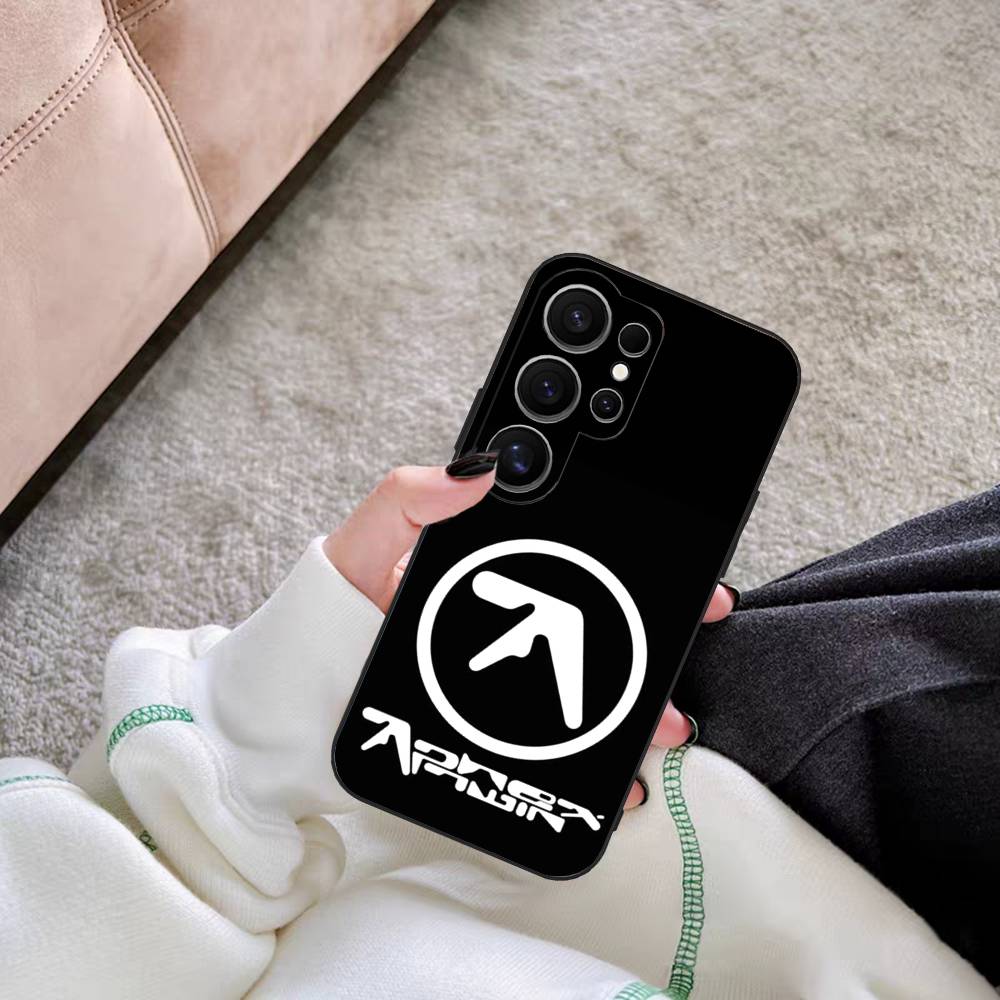 A-Aphex Twin Symbol Phone Case For Samsung S 24 fe 25 Ultra plus 20 lite 21 30 22 23 24 22 Ultra 5G Fundas