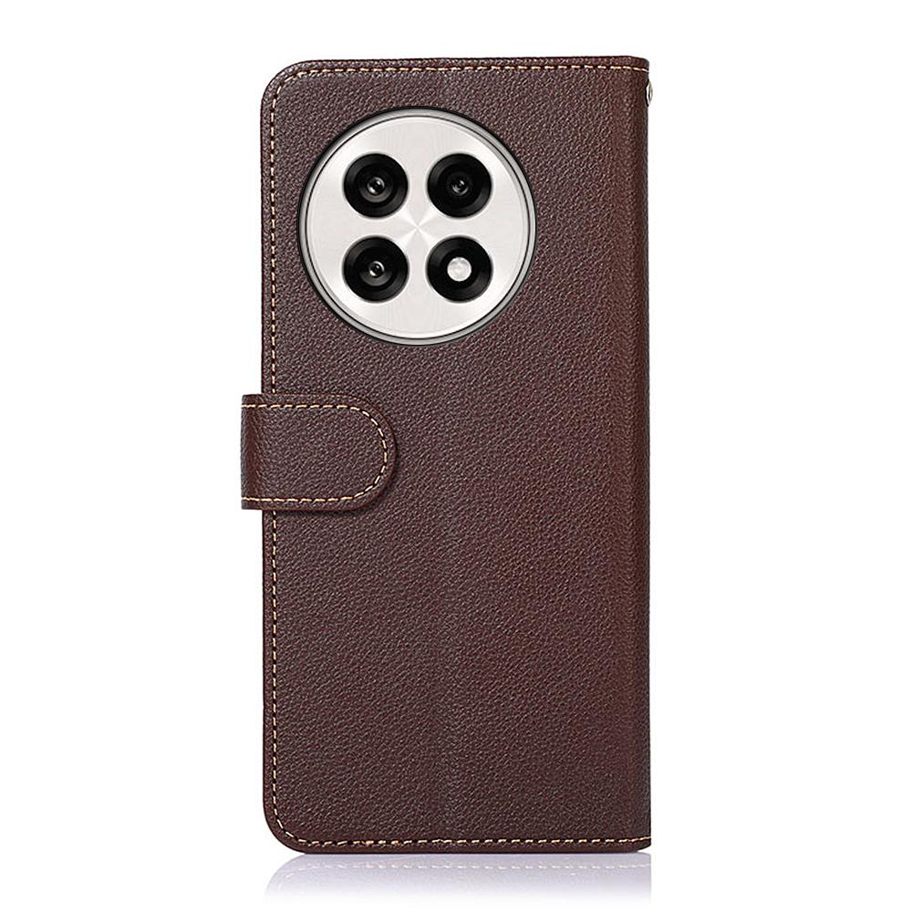 KHAZNEH Phone Case For OnePlus 13R 5G/Ace 5 5G/Ace 5 Pro 5G RFID Blocking Wallet PU Leather Cover