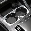 Silver Color Car Central Cup Holder Frame Decoration For Benz GLC W253 2016-