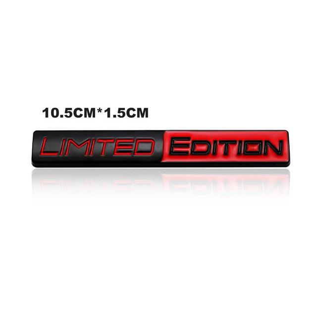 New Style Limted Edition Emblem Metal Car Body Sticker Grille Badge Decoration For Audi Toyota VW Hyundai Benz Ford Land Rover