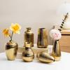 Dekorative Keramik galvanisierte Vase Blumengesteck Tischdekoration Blumentopf Schreibtisch im Büro