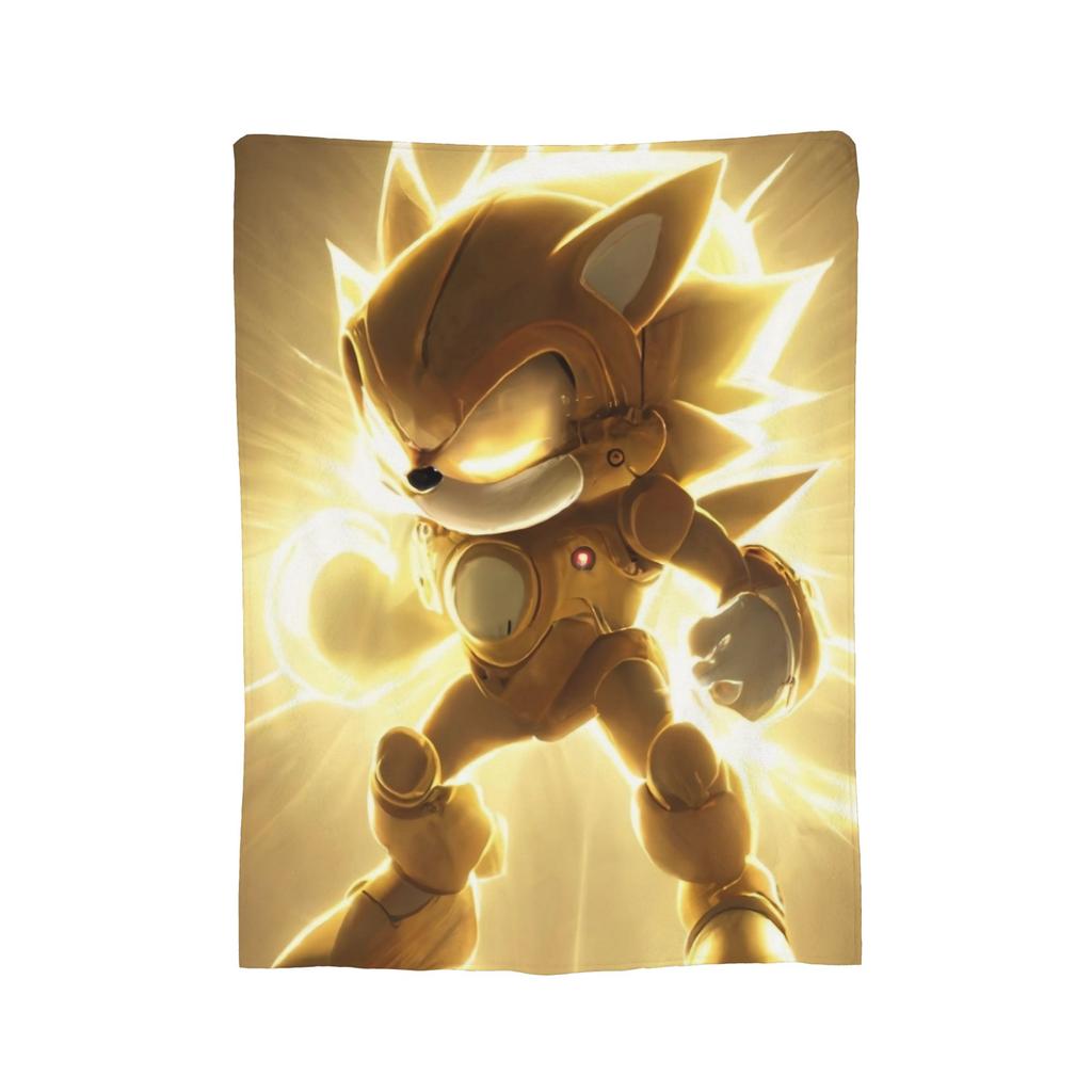 Zbrojené Super Ježek Stín Deka Flanelová Úžasná Prodyšná Přehozová Deka pro Dekoraci Přehozu