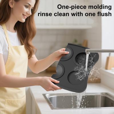 Silicone Coffee Mat Station Heat Resistant Espresso Tamper Mat Efficient Coffee Making Tool for Home Baristas Professional Coffee Enthusiasts