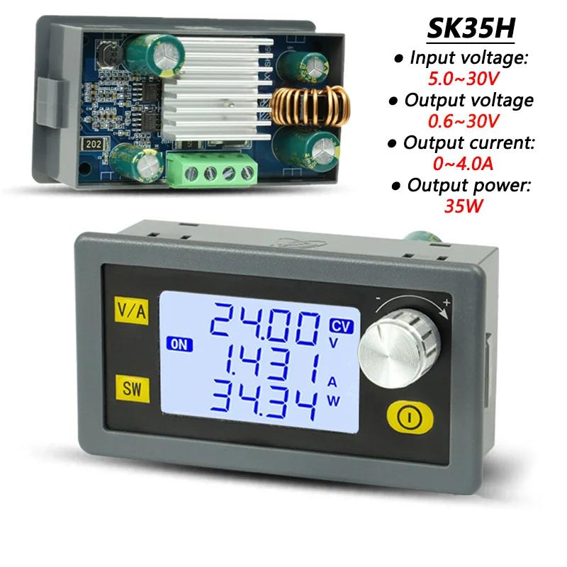35W/80W DC DC Buck Boost Converter CC CV Regulowany regulator napięcia DC Zasilacz Step Down Stabilizowany moduł 6-36V 5-30V