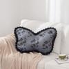Modern Butterfly Decorative Pillow With Cotton Linen Cover For Bedroom And Sofa Comfort