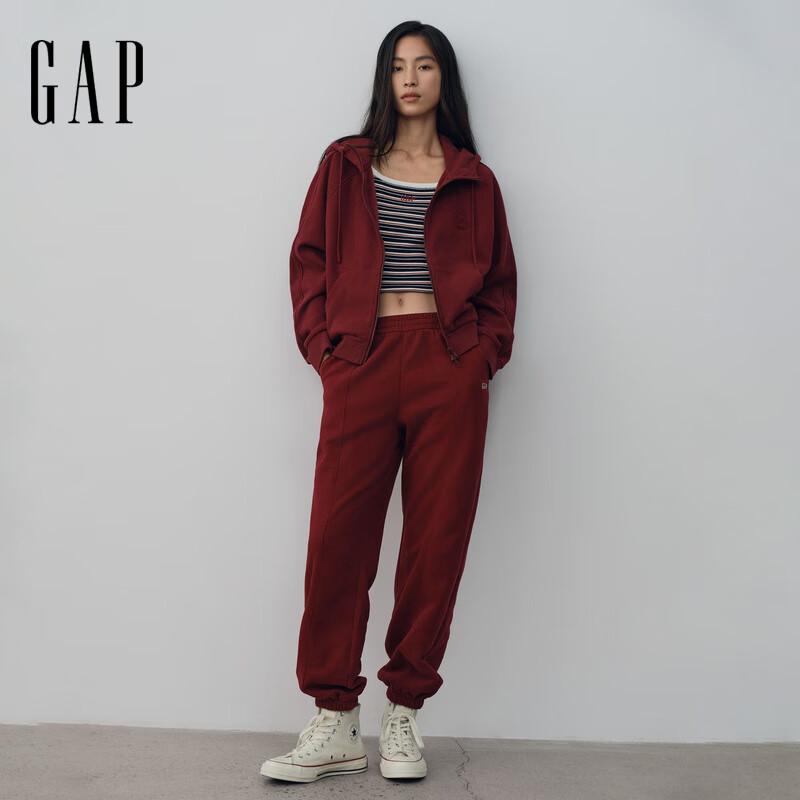 

Женские флисовые джоггеры Gap с вышивкой логотипа, осень 2025 M