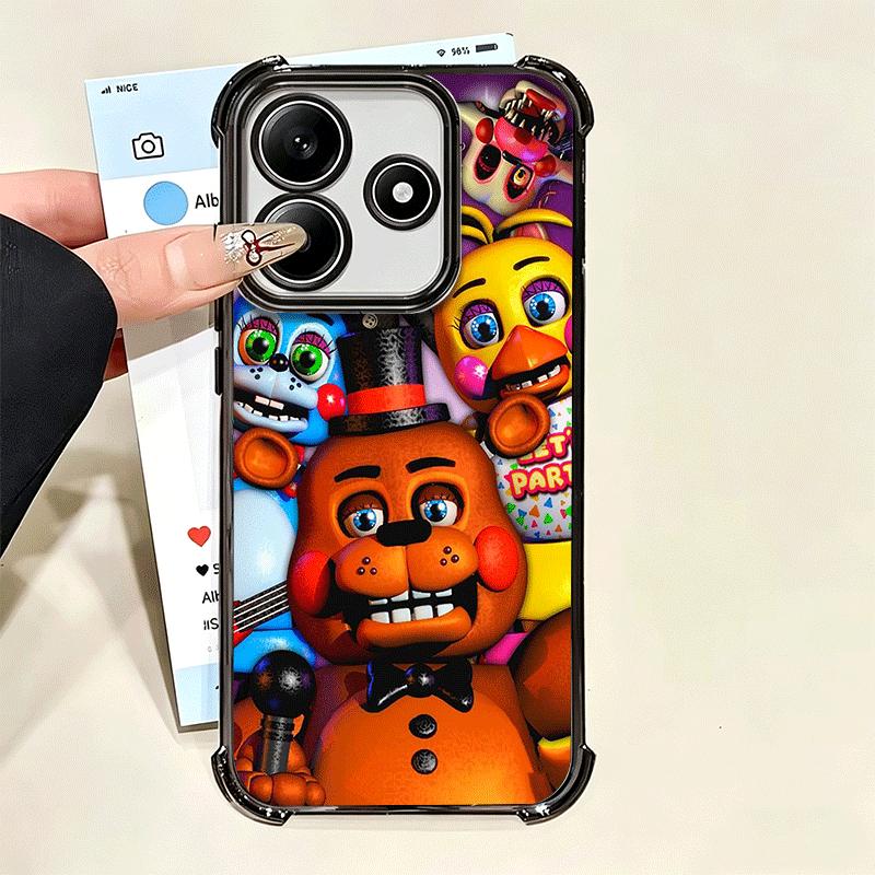 Five N-Nights At F-Freddys Weiche Handyhülle für Xiaomi Poco X7 X8 Pro Max X6 X5 X3 F8 Ultra F7 M8 M7 M5S Redmi 15C 15A 15 14C 13C