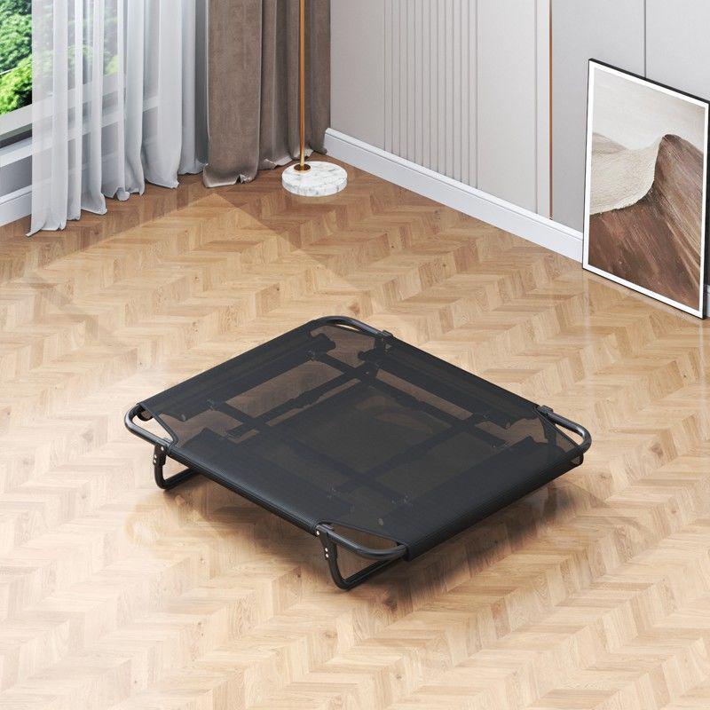 Foldable Pet Cot: All-Season Dog & Cat Bed for Large Breeds