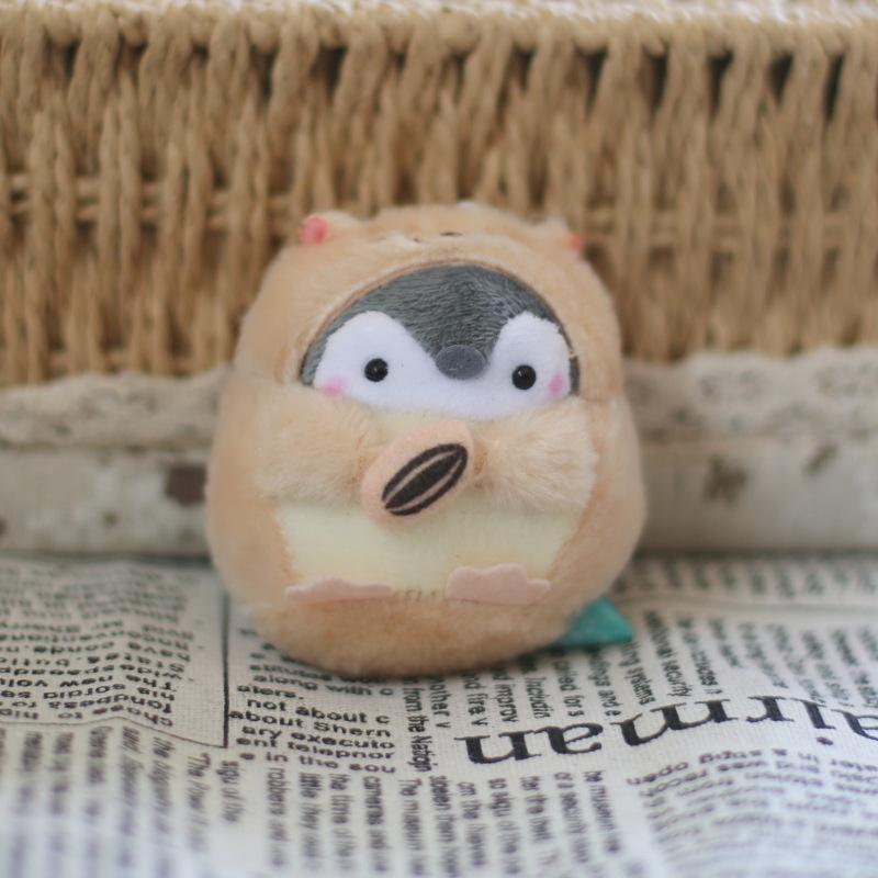 

Bag Penguin Pendant Soft Stuffed Animal Keyring Lovely Penguin Cartoon Ornament StyleE