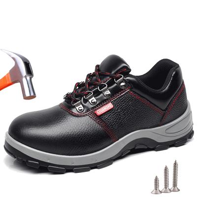 Work Safety Shoes Men Slip On Steel Toe Shoes Construction Sneaker Breathable Electrical Insulation Protective Work Shoes