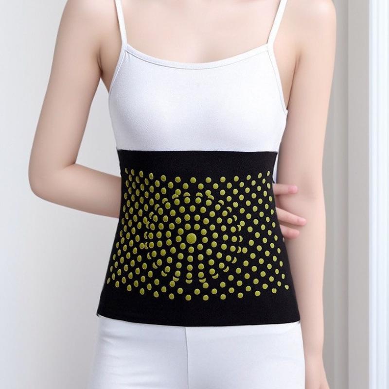 Wormwood Floss Heated Waist Support Belt for Yoga and Fitness