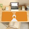 Cartoon What the Duck Mouse Pad Non-slip Rubber Gamer Balance Computer Mat Decoracion Deskmat Laptop Office Large