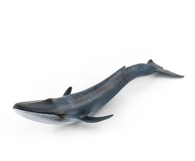 Blue Whale Marine Life Figure Model Miniature Ornament Interior Collector Model [Nekogami-yama] (White-winged Whale)