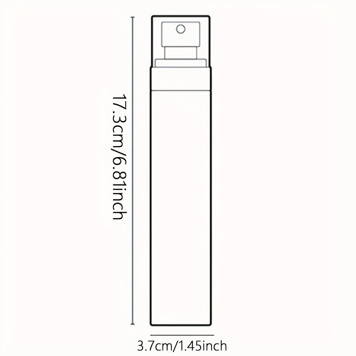 

1 шт./3 шт./5 шт. - Флакон для духов Цилиндрический флакон-спрей Пустой портативный флакон для эфирного масла Упаковка для косметических пробников 120ml