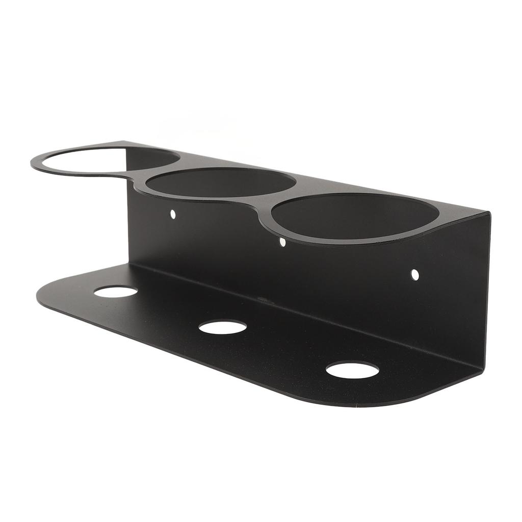 Mehrzweck-Sprühflaschenhalter Wandmontage Schwerlast Kohlenstoffstahl Aufbewahrungsregal für Garage Zuhause