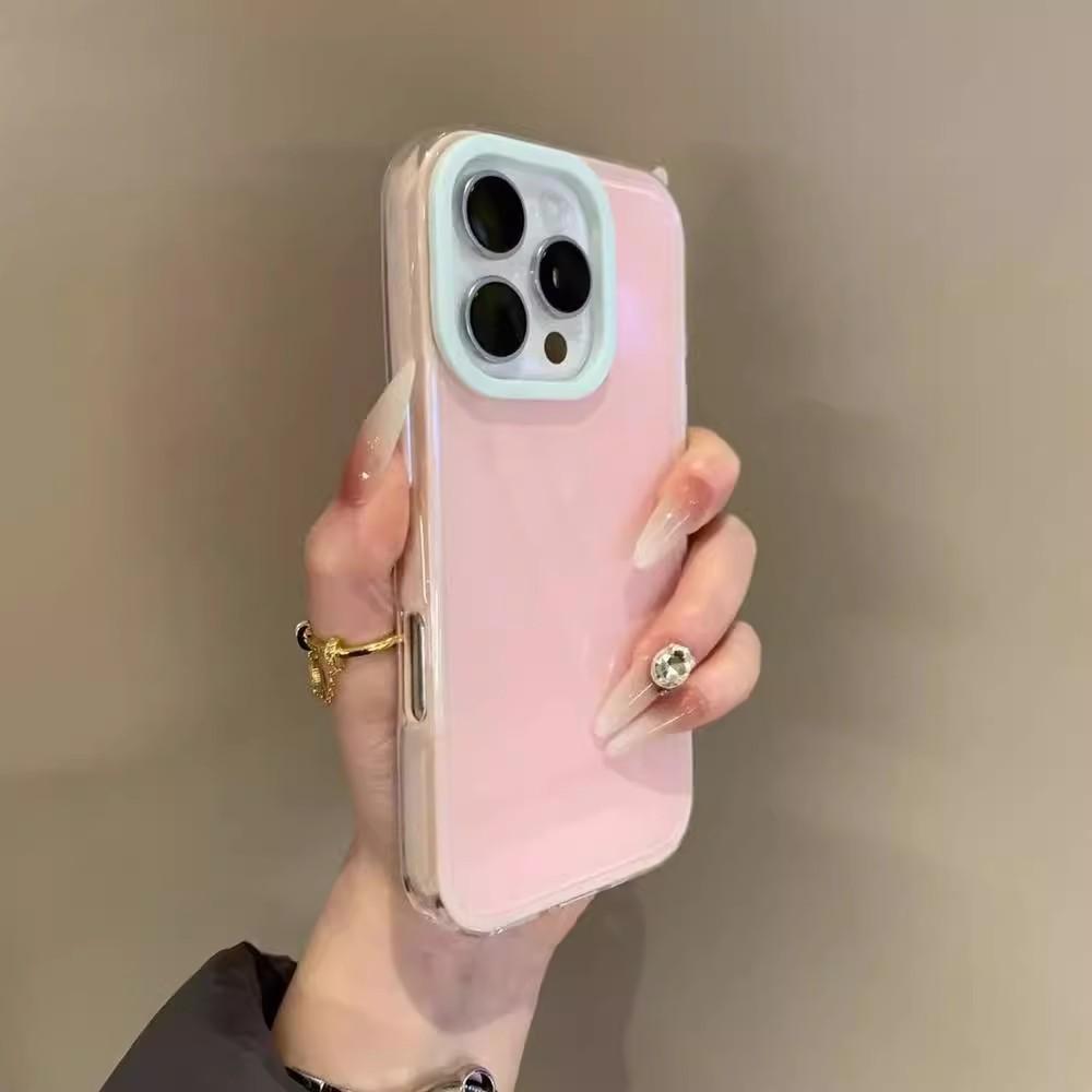 Dopamine Jelly Jednobarevné Vhodné pro pouzdro na mobilní telefon Apple 16promax IPhone 15pro Ochrana proti pádu 14 Páry