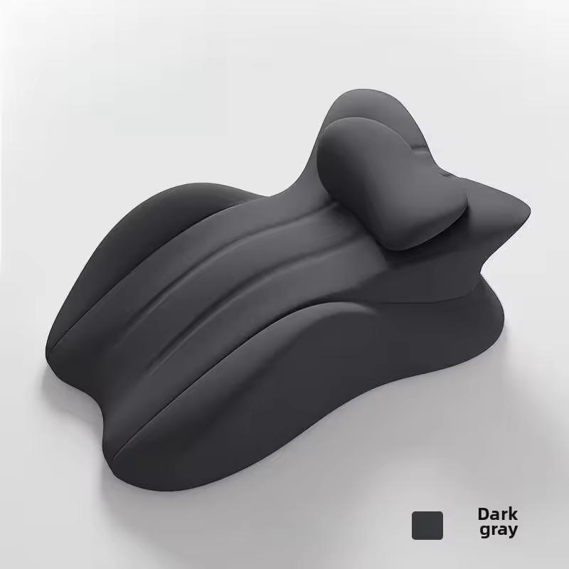 

Подушка для лежания Подушка для лежания на животе Подушка для кровати Чудо Многофункциональная подушка для лежания Удобная Дышащая и Упругая 58x38x23cm черный серый