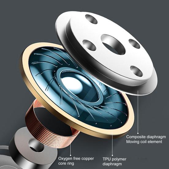 BT-95 Magnetic Bluetooth-compatible 5.0 Hanging Neck In Ear Wireless Earphone with Mic