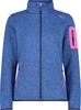 Куртка CMP Woman Fleece Jacket (3H14746) Куртка трикотажная меланжевая Fleece Jacket (3h14746-05et) opale-bianco