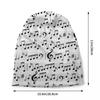 Custom Music Notation Musical Notes Skullies Beanies Caps Unisex WoUnisex Unisex Cool Winter Warm Knitting Hat Adult Bonnet Hats