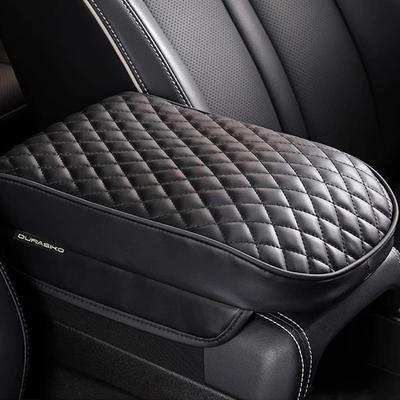 DURASIKO Auto Armlehnen Konsole Box Mittelkonsole PU Einfach zu Reduziert Ideal für Lang Innenraum Autozubehör Kissen, Polster, Bezug, Leder, Atmungsaktiv,