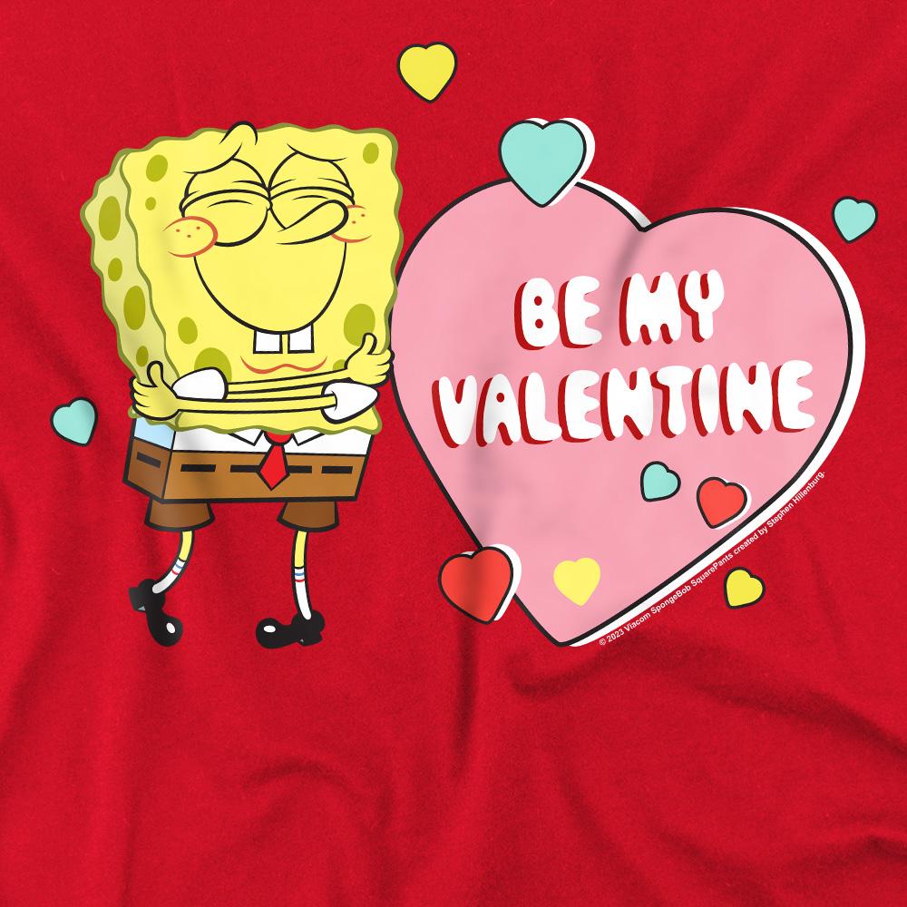 SpongeBob SquarePants Mens Be My Valentine T-Shirt