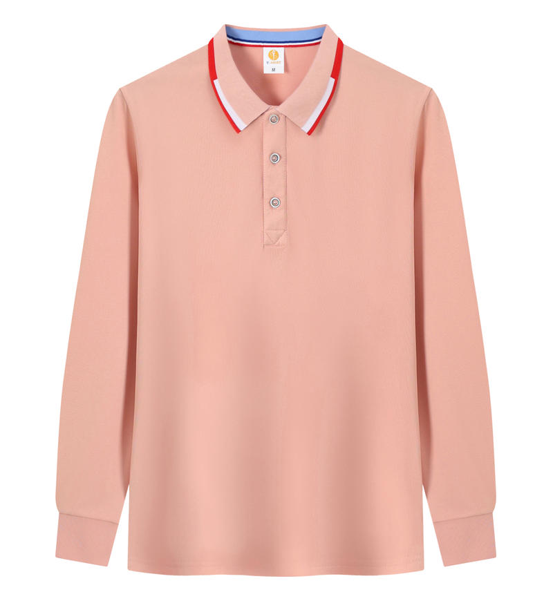 Plus Size Polo Shirt Men Women Long Sleeve T Shirts Classic Stripe Collar Autumn Fashion Brand Casual Business Top Streetwear