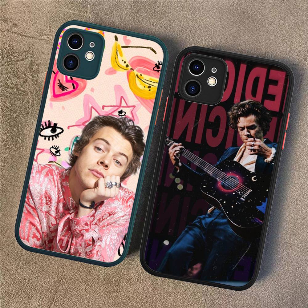 Pop Singer Harry Styles Matte Protective Case For IPhone 16 15 14 13 12 11 Pro Max X XS MAX Protection Case