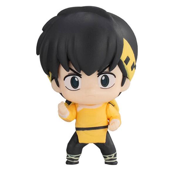 Bandai Genuine Ranma Nibun-No-Ichi Gashapon Toys Standing Posture Styling Series Shampoo Anime Figure Model Decoration Gifts