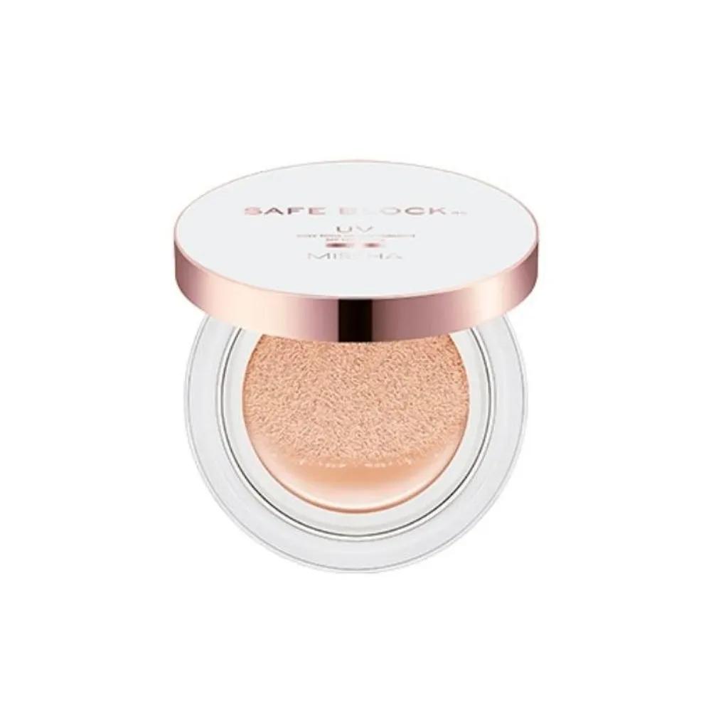 (1 + 1)[MISSHA] Солнцезащитный кушон Safe Block RX Rosy Tone Up 12 г