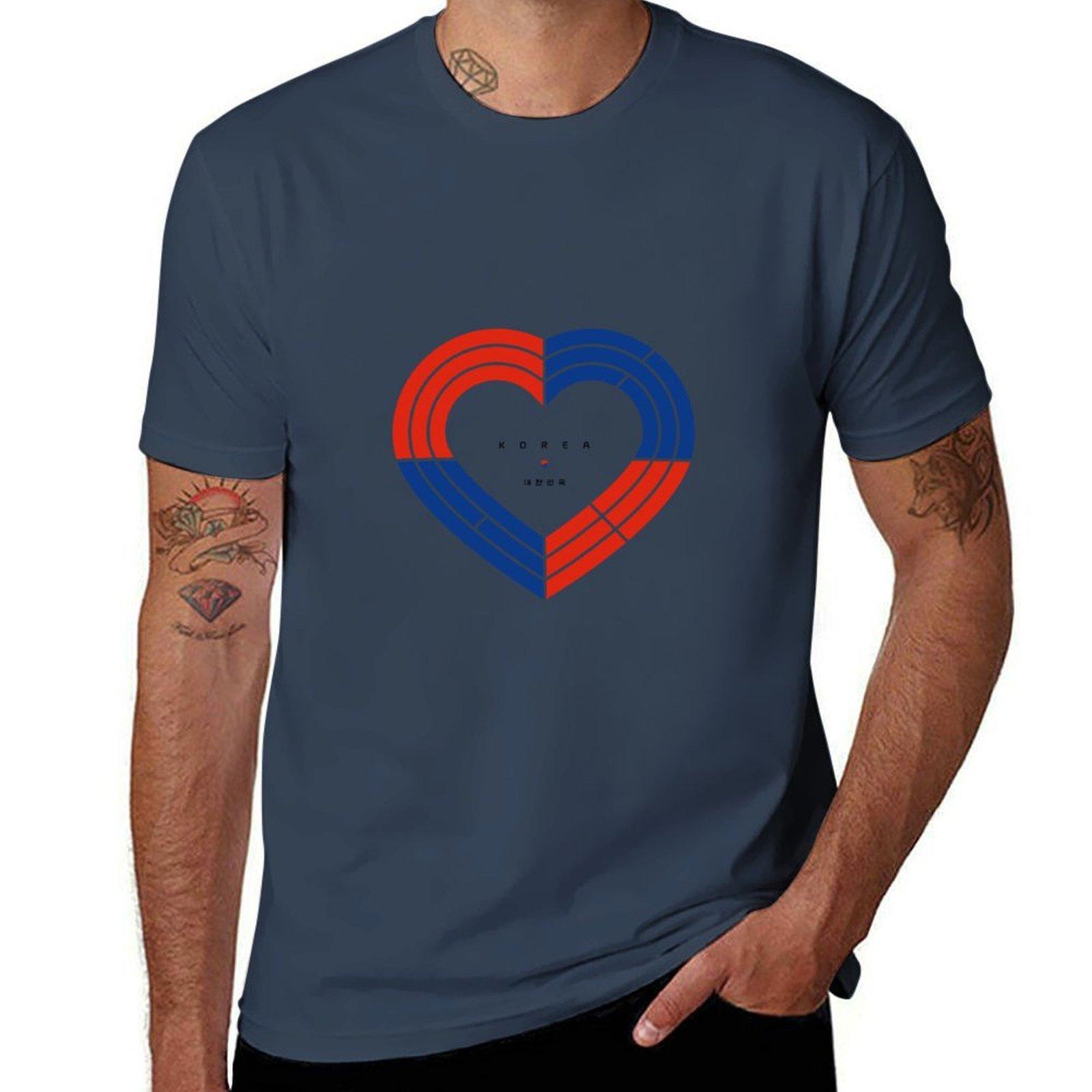 The Great Republic Of Korea 11 Color Tshirt Large Size Short Sleeve Tshirt S