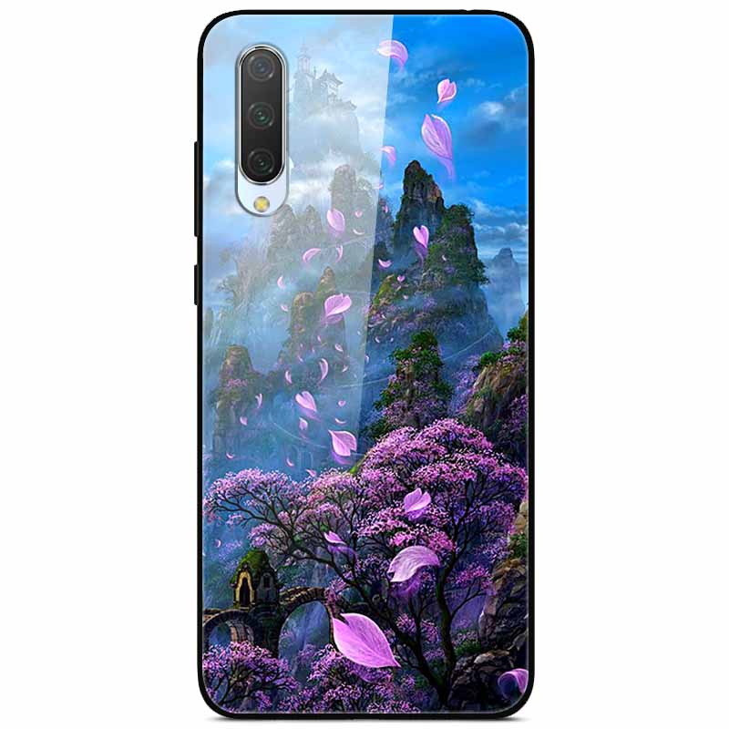 Pro pouzdra Xiaomi Mi A3 9SE 9Lite Módní tvrzené sklo Pevná zadní kryty pro pouzdra na telefon Xiaomi Mi 9 SE Bumper Fundas Coque MiA3
