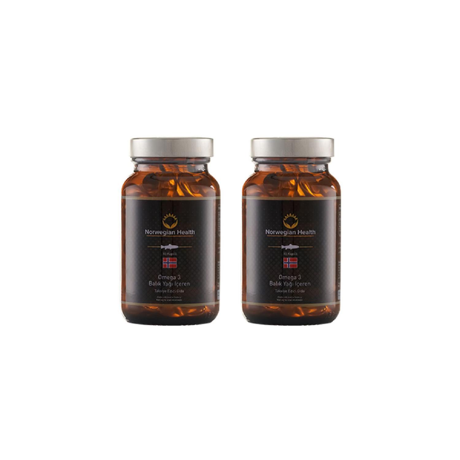 

Omega 3 Fish Oil Capsule Form (60 Capsules) x 2 Pieces